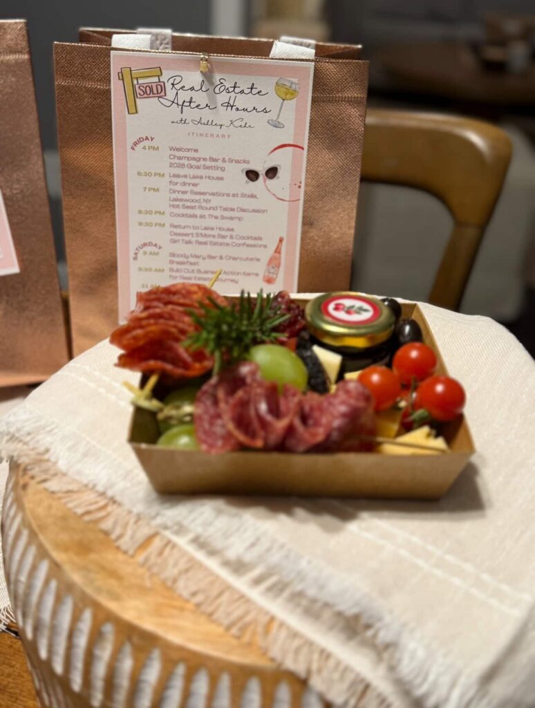Charcuterie box at private event